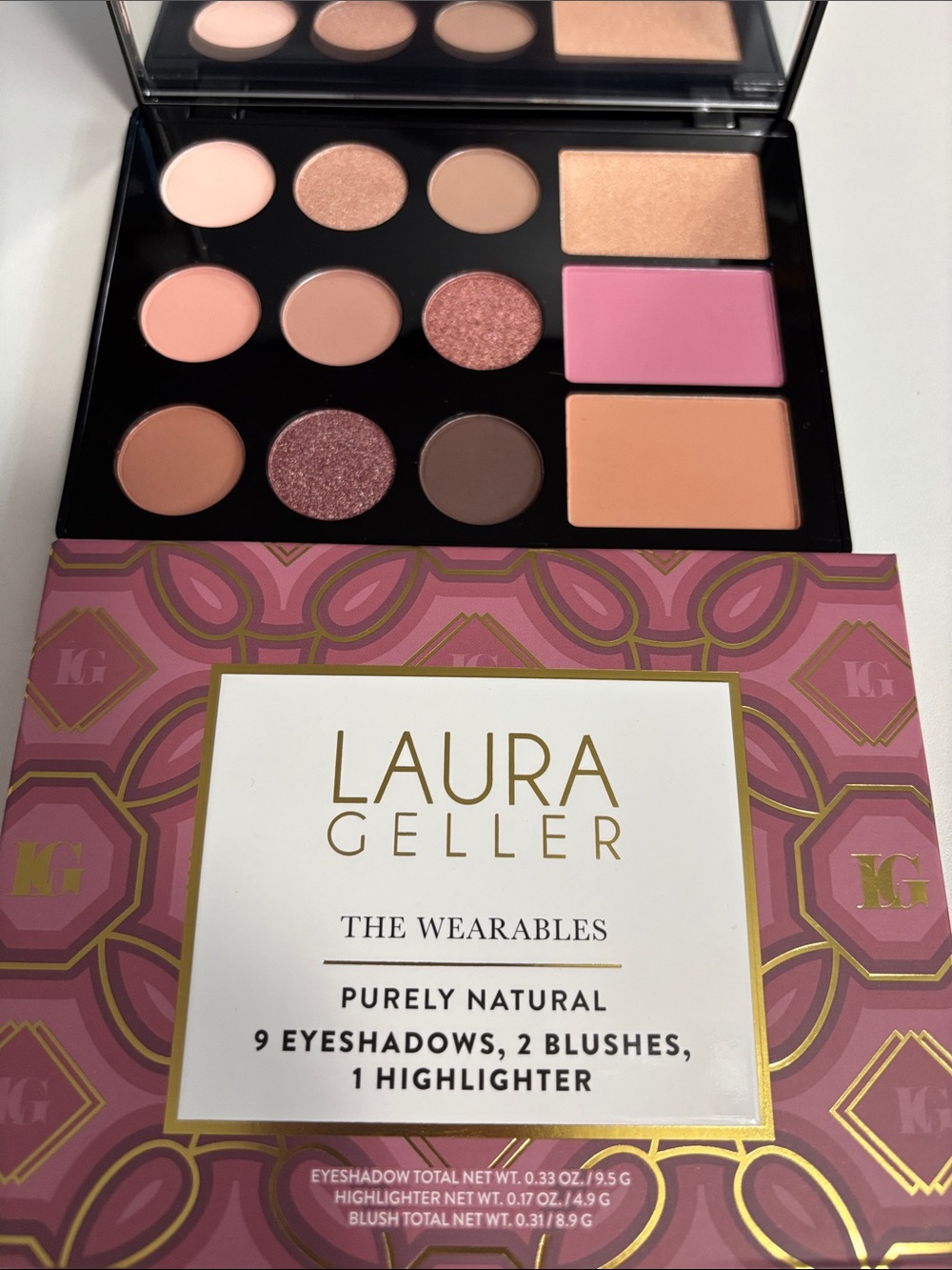 Eyeshadow Palette with Cheek Shades